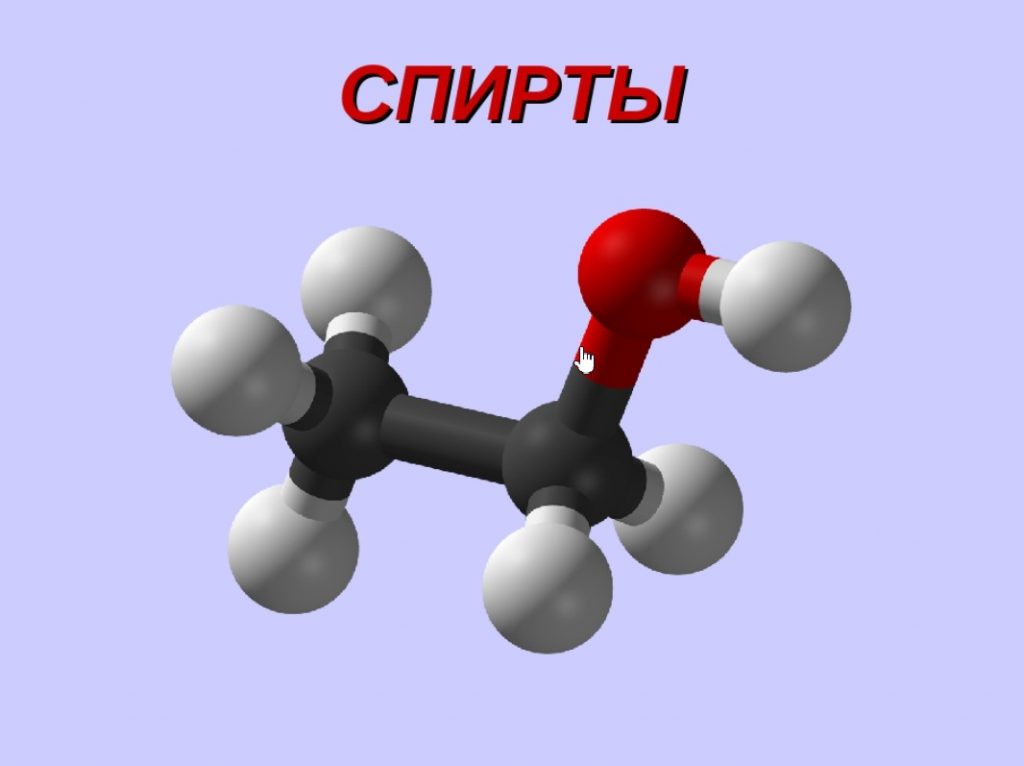 Виды спирта